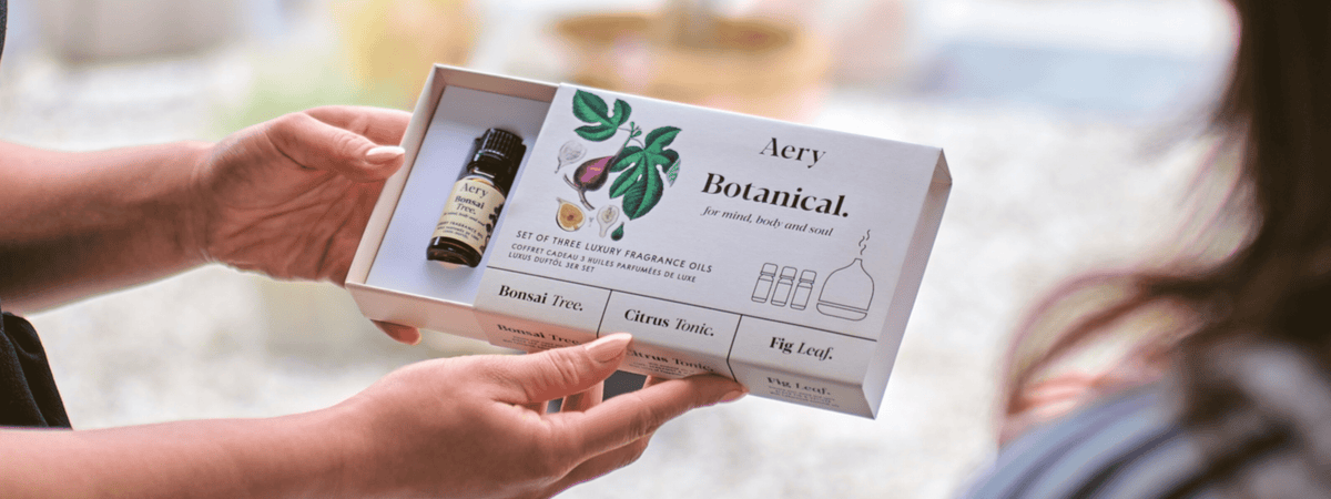 Botanical oil fragrance oils discovery set