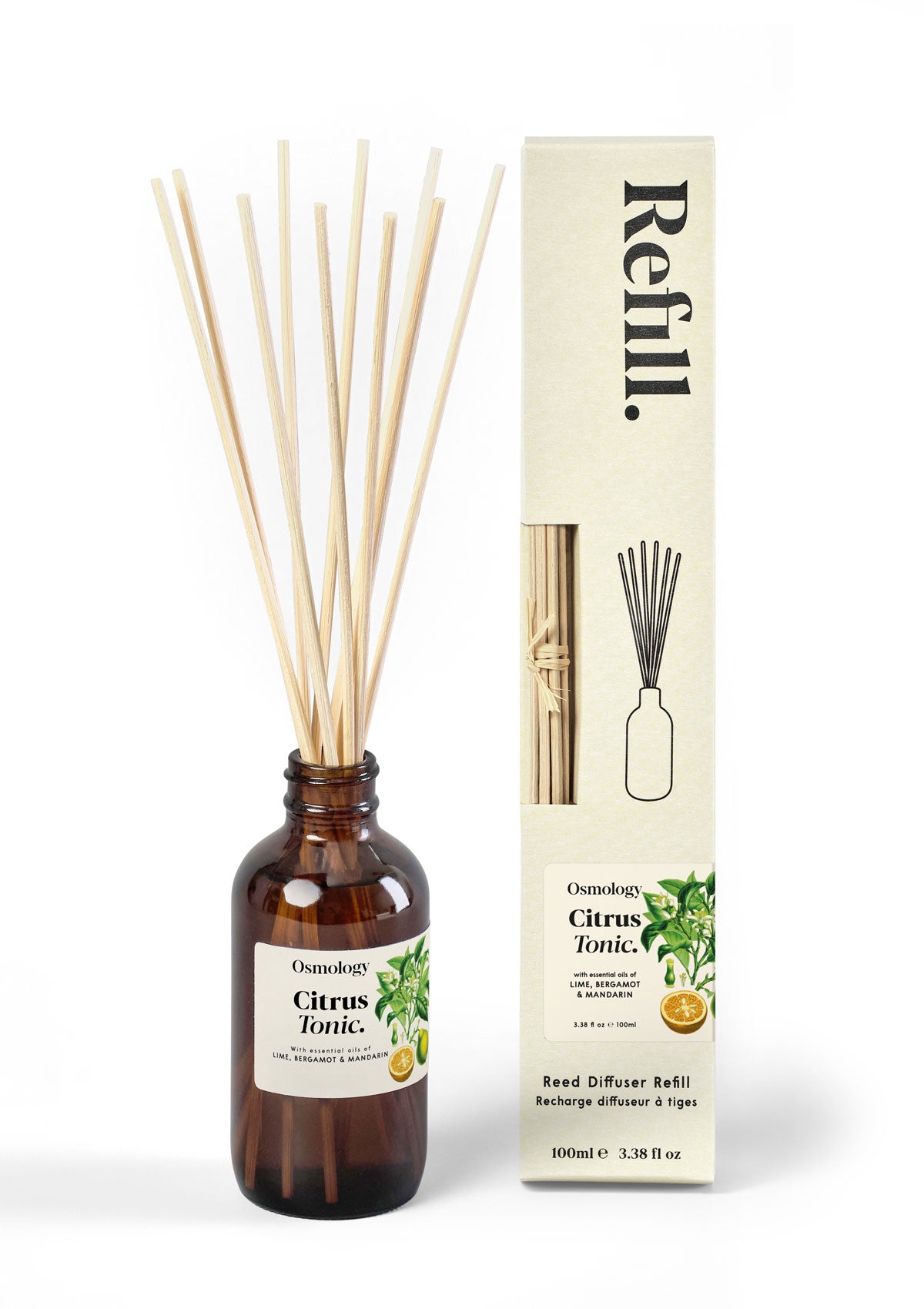 Citrus Tonic Amber Diffuser Refill