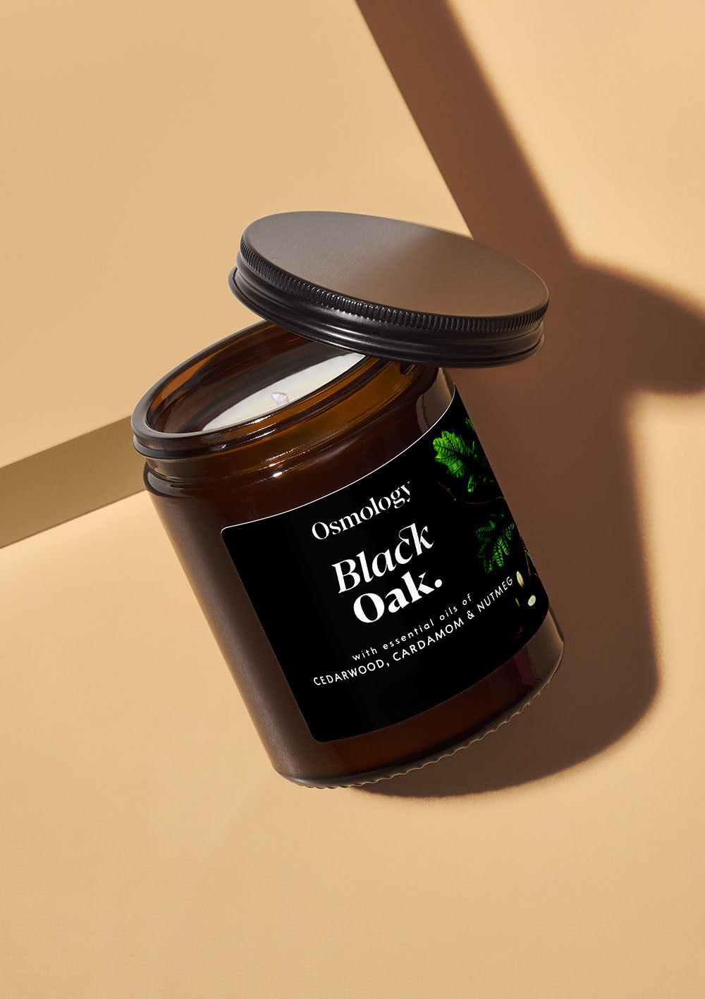 Black Oak Scented Jar Candle