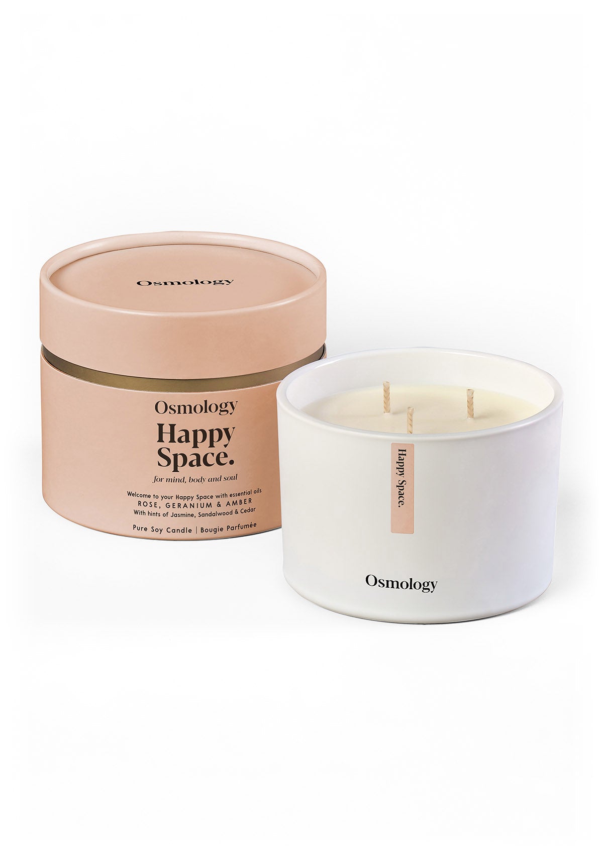 Happy Space Triple Wick Scented Candle