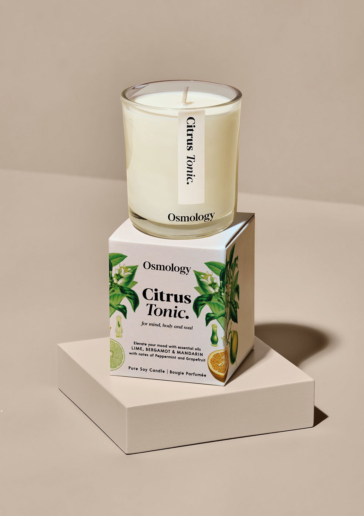 Citrus Tonic Travel Scented Candle